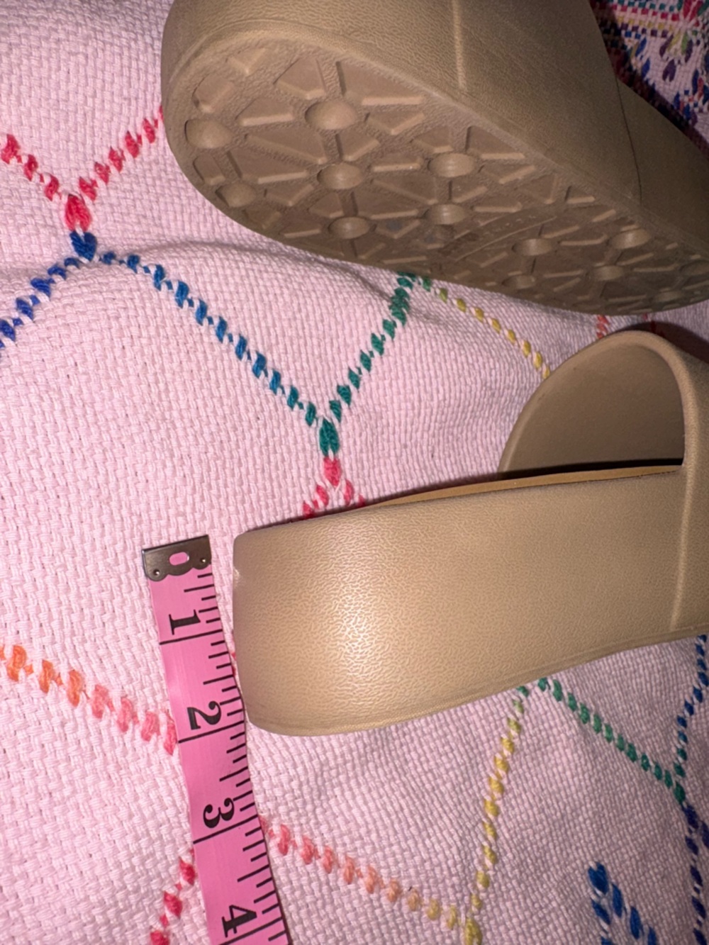 YellowBox Taupe Slide Sandals - Picture 6 of 6